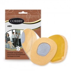 Вкладыши Corbby - Ортопедическая линия - ABS профилактические, от натоптышей - арт.corb1499С упаковка 5 шт